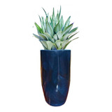 Vaso De Planta Liso Brilho Luxo Moderno Vietnamita 40cm Pp