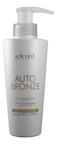 Crema Autobronceante Antiage Facial Y Corporal - Idraet