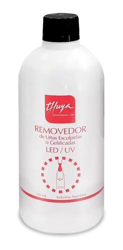 Removedor Thuya Esmalte Uñas Semipermanente Gel On Off 500ml