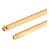 Cabo Palo De Madera Roscado 120 Cm Rosca Universal