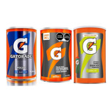 3 Gatorade Polvo Sabor Uva Naranja Lima-limon 2.38 Kg C/u