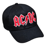 Gorra Bordada Acdc Línea Economic