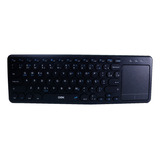 Teclado Sem Fio Slim Reference Tc509 Touch Pad Oex Cor De Teclado Preto Idioma Português Brasil