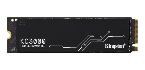 Unidad Ssd Kingston Kc3000 1024g Nvme 4.0 7000mb/s Y 6000mbs