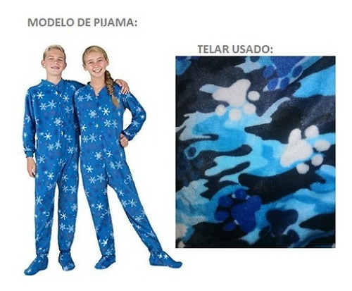 Kigurumi Niñas Pijama Completa Estampado Mameluco Suave