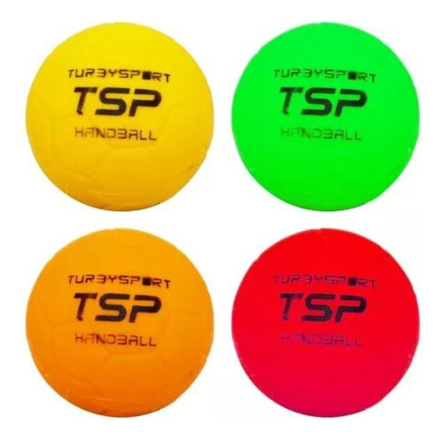 5 Pelotas De Handball Pvc N°1 Colegios Clubes Combo Tsp 