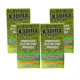 4 Kapina Herbicida Seletivo Para Gramados Rawell - 60 Ml