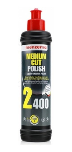 Menzerna Medium Cut Polish 2400 Pulidor De Corte Medio 250cc