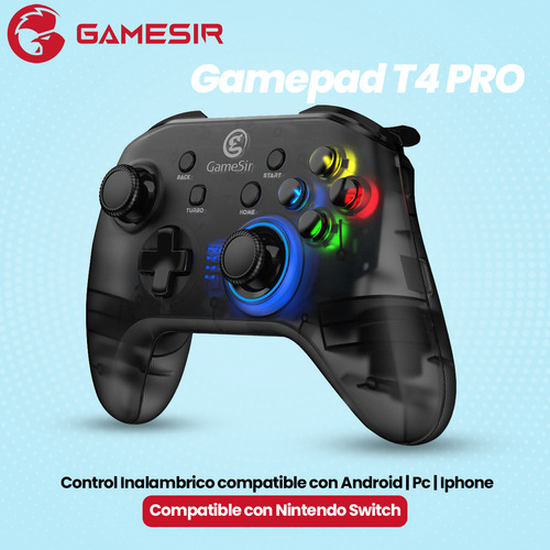 Control Inalambrico Gamepad Gamesir T4 Pro 