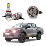 Kit Lâmpadas Super Led Farol De Milha L200 Triton