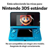 Combo Micas Carbono 3ds / 2ds Todos Los Modelos Xl New Mica