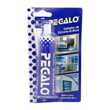 Sellador Silicona Acetica Transparente Pomo Pegalo 85 Cc