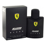 Perfume Importado Masculino Original Ferrai Black 125ml