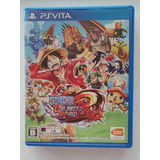 One Piece Unlimited World Red Ps Vita Japonês Físico + Nf