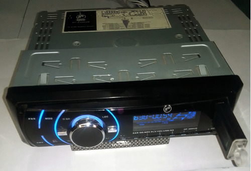 Autoestéreo Hf-3500ub Reproductor Cd Mp3 Usb Aux Bluetooth 