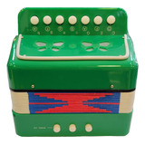 Acordeon Juguete Versalles Verde