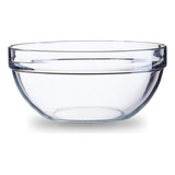 Saladeira Redonda Tigela Bowl De Vidro Travessa Transparente