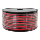 Cable De Altavoz Trenzado Ofc Cobre 20 Awg 61 M Rojo/negro.