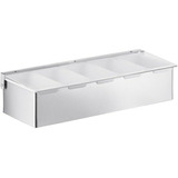 Condimentero Dispensador Uso Cocina Bar 5 Comp.inox