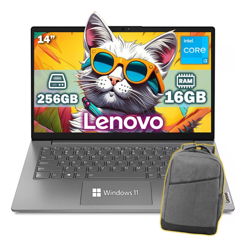 Laptop Lenovo V14 G3 Ci3-1215u 256gb 16gb Ram + Kit