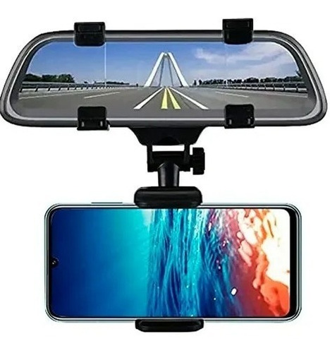 Soporte Holder Para Celular En Espejo Retrovisor De Carro