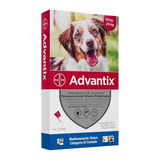 2x Pipeta Advantix De 10 A 25 Kg Para Perros Pethome