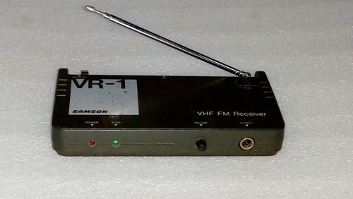 Ler Descripción Receptor Samson Vr-1 Pa Microfono Made Japan