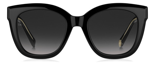 Lentes De Sol Tommy Th 1884/s Mujer Color Negro