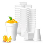 50 Vasos Desechables Plumavit Termico Vaso Cafe 8oz 240ml