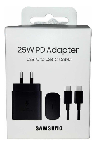 Cargador Samsung Carga Rápida 25w Con Cable Usb C A C