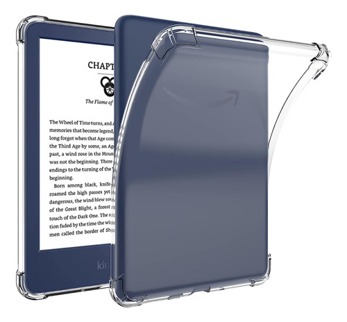 Capa Para Kindle Paperwhite 2021 M2l3ek 6.8 Pol Transparente