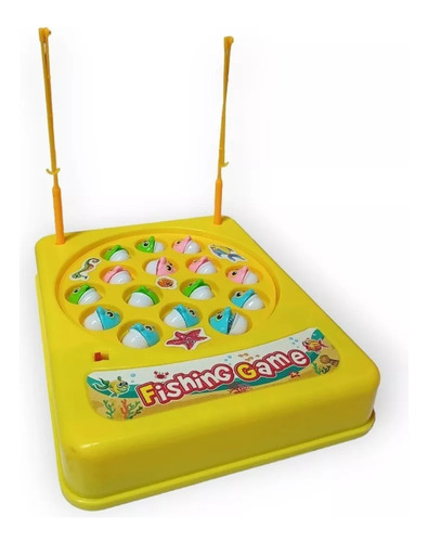 Juego De Pesca Pesca Magic Forma De Pez A Pila Con Cañas