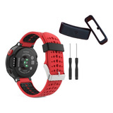 Pulseira Para Garmin 235 735xt + 2 Presilha Extra E 2 Chaves