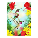 Kit Diamond Painting Pintura De Diamante - Pareja De Colibri