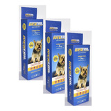Kit 03 Remédio Anti Pulga Carrapato Cães 15kg 4 Comprimidos