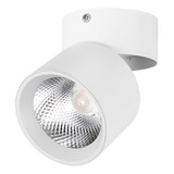 Lampara De Techo Tipo Bala Led Spot Dirigible Blanco 110v