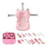 Set De Higiene Cuidado + Cojin Hamaca Para Bañera De Bebe.