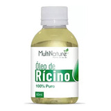 Kit 2 Óleo De Ricino 100% Puro Crescimento Capilar