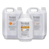 Baño De Crema + Shampoo + Acondicionador Acido Novalook 5lt