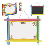 Lousa Quadro Infantil Para Desenhos Dupla Face