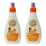 Desembaraçante Pom Pom 200ml Spray - Kit Com 2un