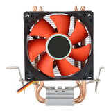 Ventilador Mini Cpu Cooler 2 Heatpipes De Alto Flujo De Aire