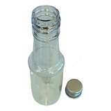 3 Mini Botellas De Plastico - 50ml - Con Tapa
