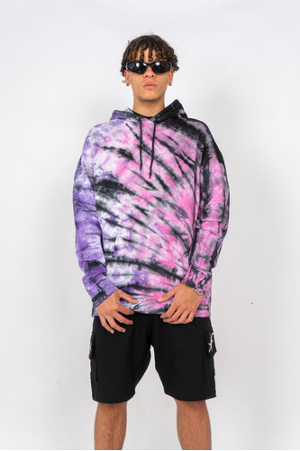 Buzo Batik De Algodon Rustico Hoodie Urbano Colores 