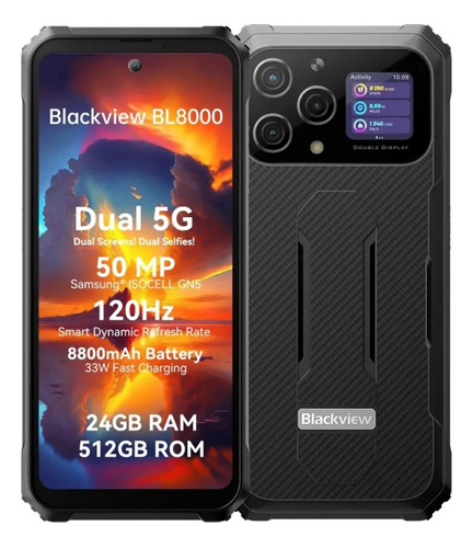 Smartphone Blackview Bl8000 5g 12gb+12gb Ram 512gb Ip68