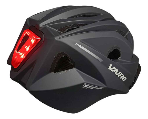 Casco Bicicleta Vairo Nyx In Mold Con Luz Led - Palermo