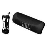 Funda De Silicona Para Altavoz Jbl Flip 6 Impermeable -negra