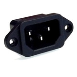 Ficha Conector C14 Macho Para Gabinetes Fuentes Ups Pc X10u