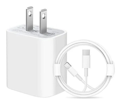 Cable Para iPhone 6 + Cargador 20w Original Carga Rapida