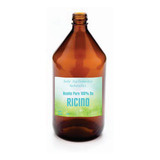 Aceite De Ricino Puro 100 % X 100ml Envase De Vidrio 